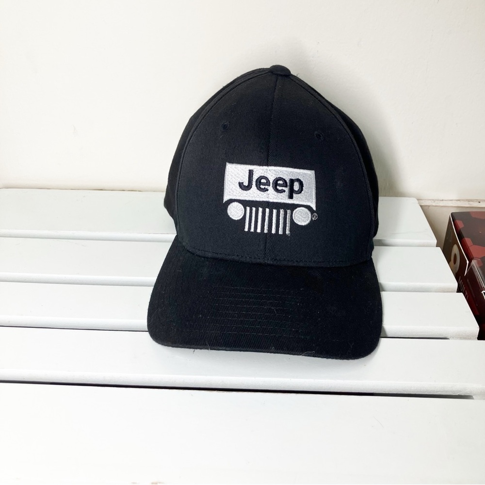 Jeep Black Cap Flexfit EUC